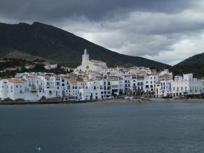 Cadaques view of the town from the Cami de Ronda - Costa Brava