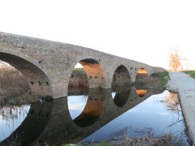 Ancient bridge over the Daro at Gualta