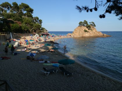 Platja de Bella-dona near Platja dAro Costa Brava