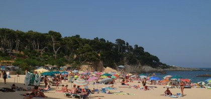 Platja de les Torretes between Sant Antoni de Calonge and Platja dAro Costa Brava