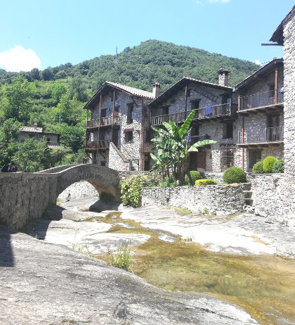 Beget stream and bridge