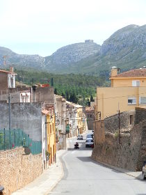 Bellcaire dEmporda street to Montgri