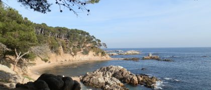 Bays of Cala Estret on Costa Brava
