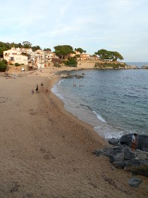 Calella de Palafrugell beach at Canadell