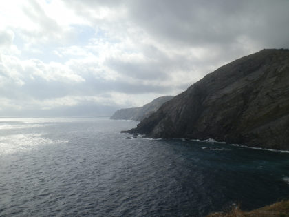 Cerbere coastal view
