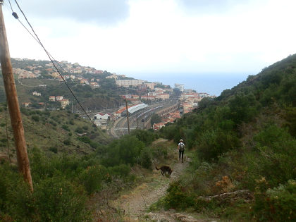 Cerbere walk from Portbou