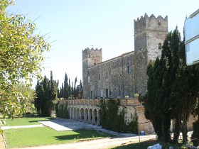 Castle just on entrance to Corca