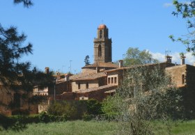 Corca village on the Costa Brava