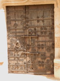 Esponella Church Door