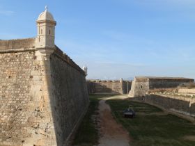 Figueres Costa Brava castle of Sant Ferran from other side