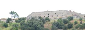 Fort de Bellegarde from the outside