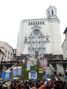 Girona Temps de Flors - Cathedral steps