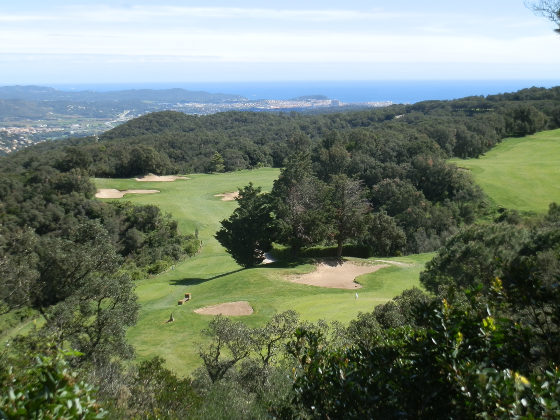 Mas Nou Golf dAro course with sea views