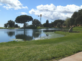 Lake near Hapimag vacation complex