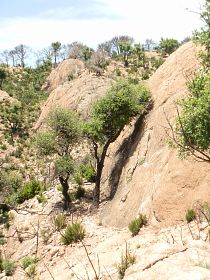 Rock landscape of Ardenya