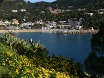 Llafranc village from the headland walk