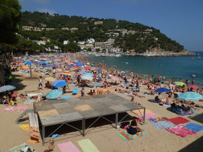 Beach at Llafranc Costa Brava