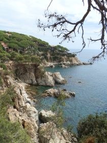 Cala Trons around the corner for Lloret