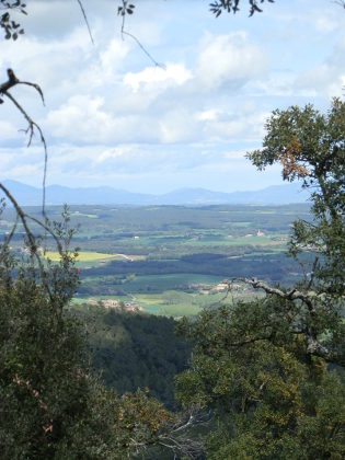 Palol de Revardit view from La Mota