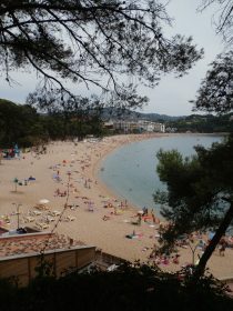 Fenals beach in Lloret de Mar