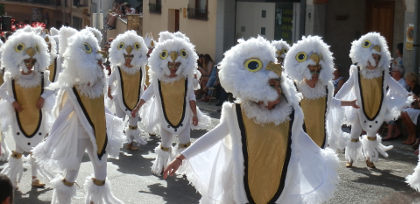 Palafrugell Primavera Festa - birds costumes