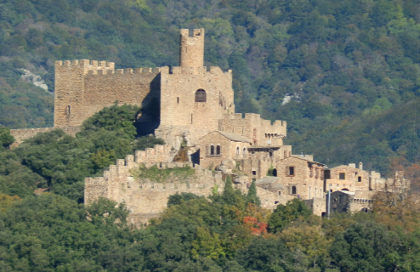 Requesens Castle from a distance