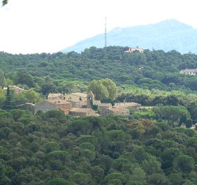 View over Romanya de la Selva