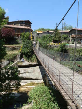 Rupit suspension bridge