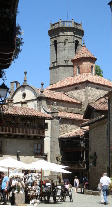 Rupit village centre