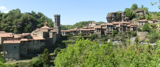 Rupit townscape