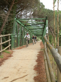 Ruta del Carrilet box bridge