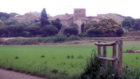 Masia farmhouse near Palamos on the Ruta del Tren Petit