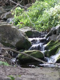 Stream down to Sa Riera from Begur