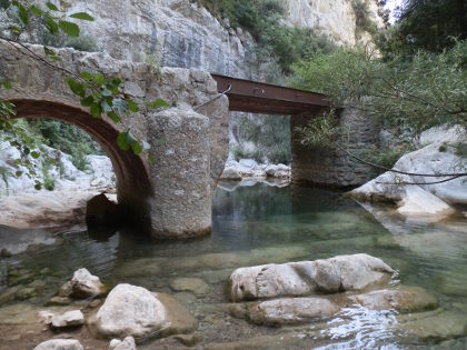 Sadernes river and gorge