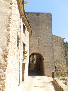 Sant Llorenc de la Muga Exterior Portcullis Gate