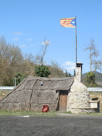 Sant Llorenc de la Muga Strange Thatch-style House