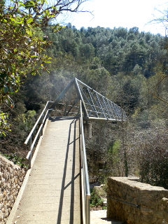 Sant Llorenc de la Muga Triangular bridge