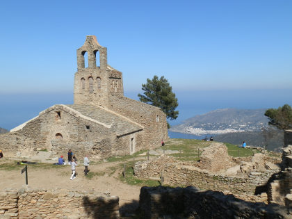 Sant Pere de Rodes view from Santa Creu