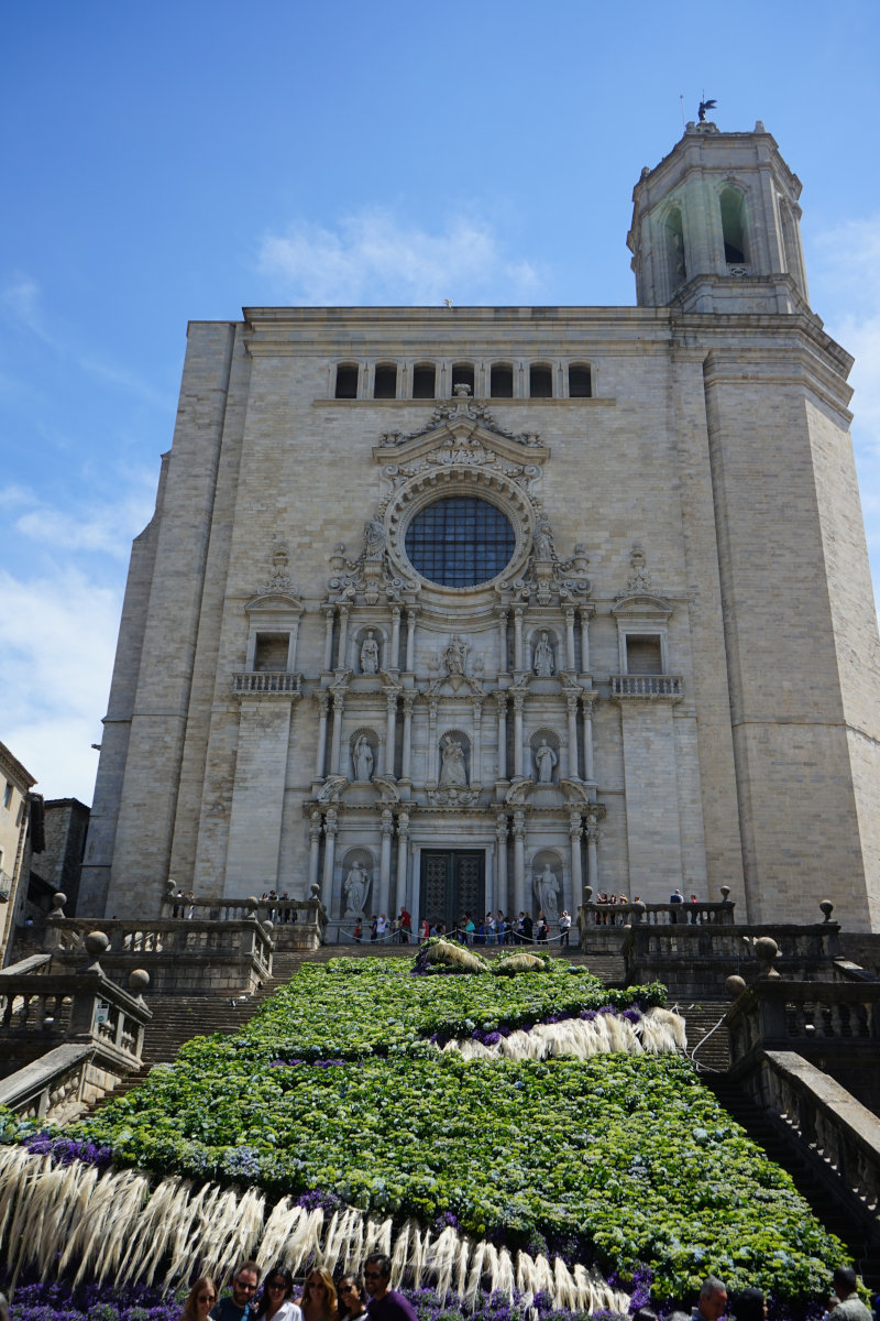 Temps de Flors 2022 Cathedral Steps