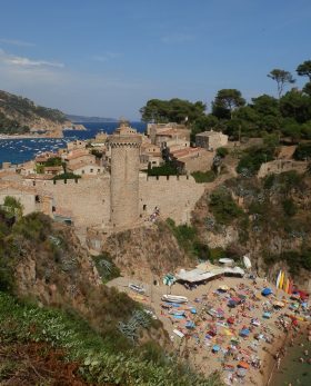 Platja Codolar Tossa de Mar