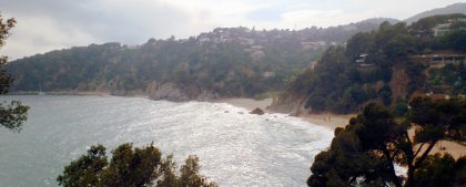 Tossa de Mar view over Cala Llorell