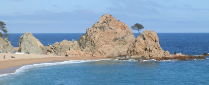 Tossa de Mar beach of Mar Menuda