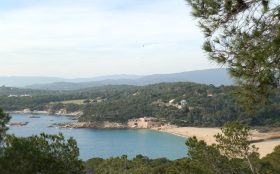 View to Platja de Castell Costa Brava